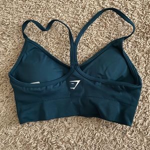 Teal Gymshark Bra